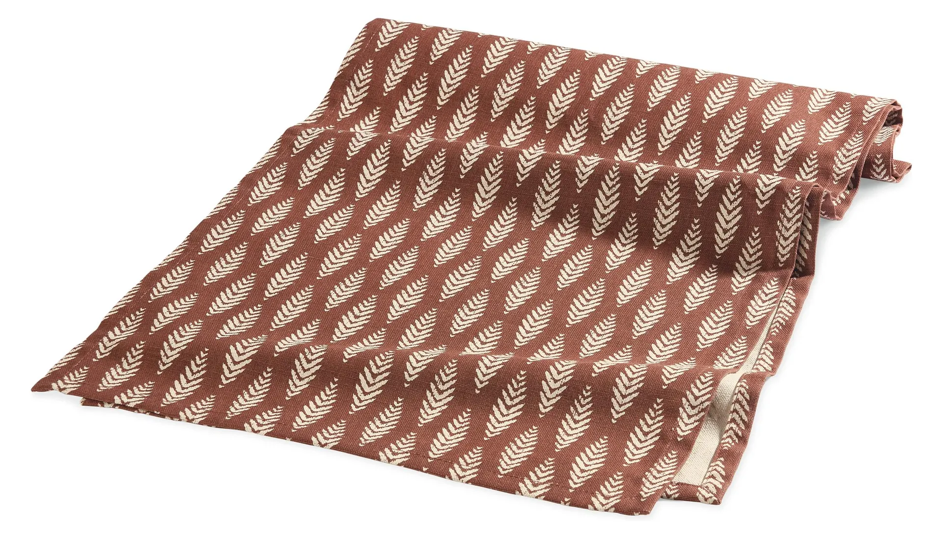 Ashwin 54x15 Table Runner in Mahogany