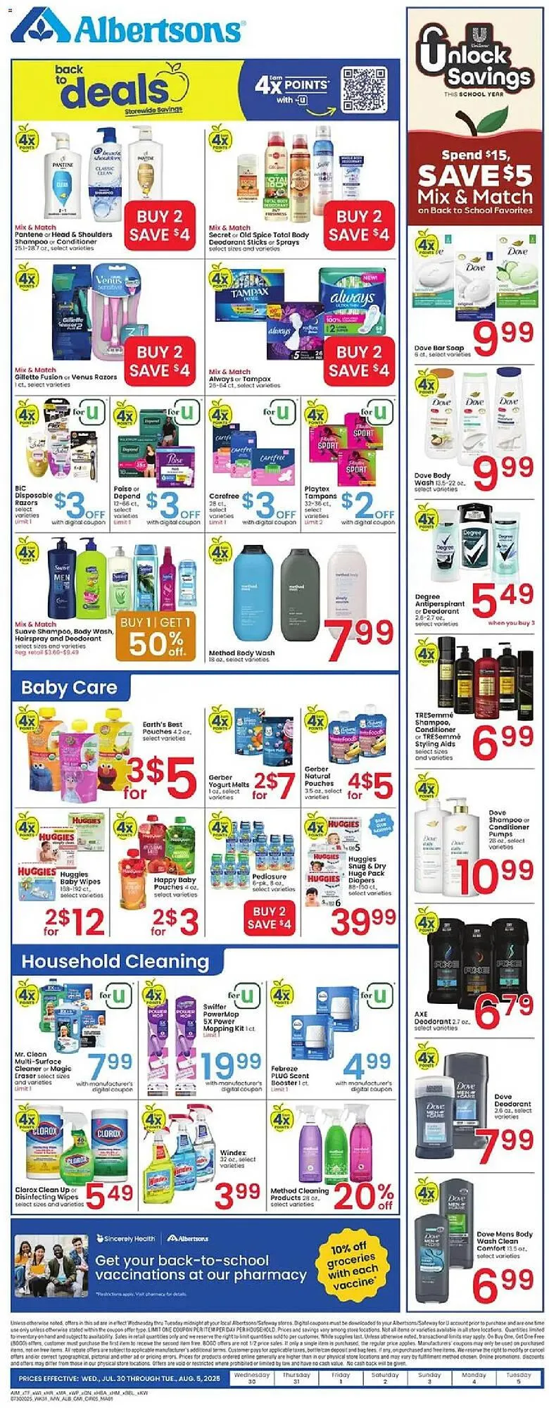Weekly ad Albertsons Weekly Ad from July 30 to August 6 2025 - Page 5