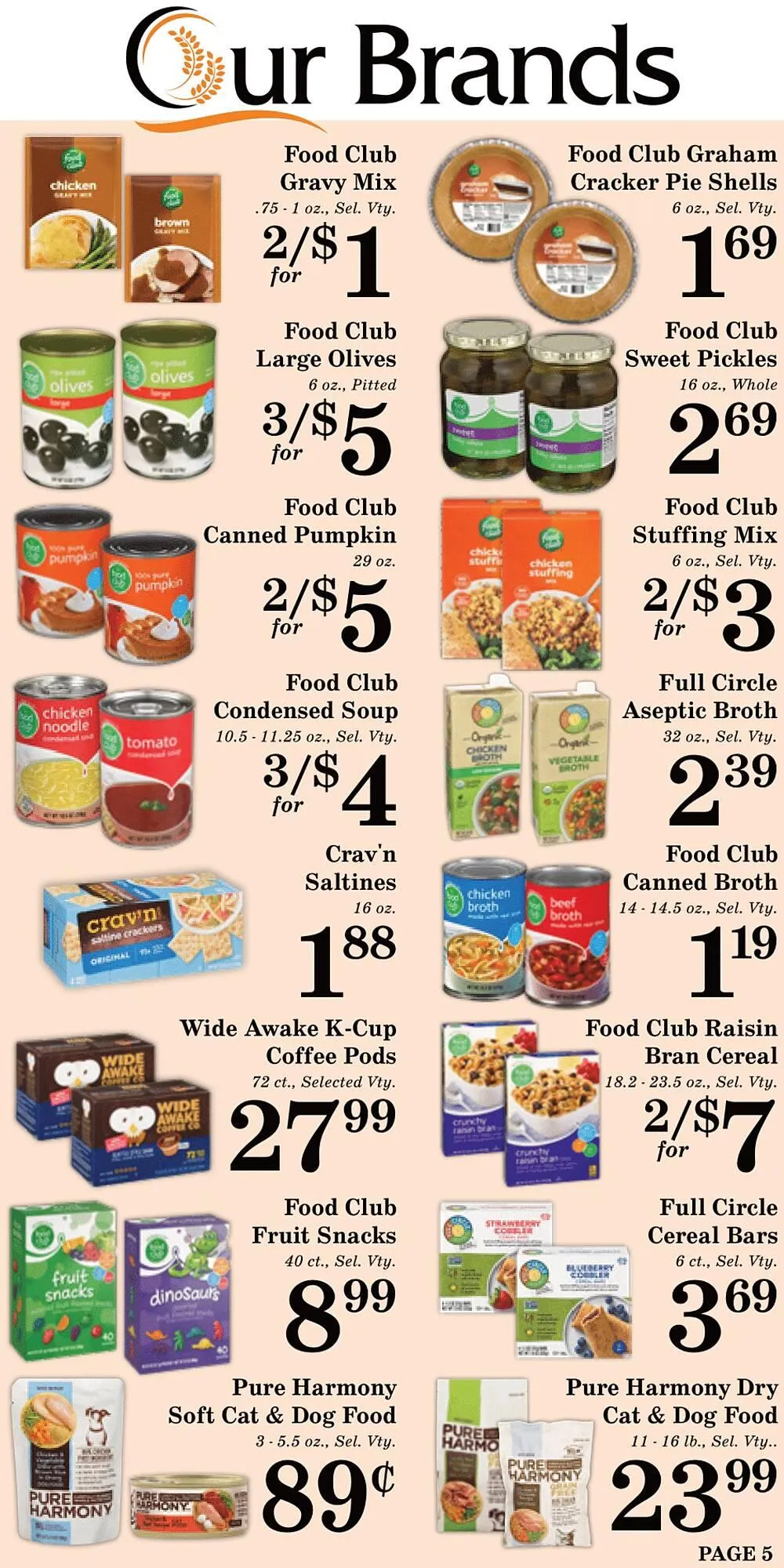 Weekly ad Harvest Foods weekly ad from November 5 to December 2 2025 - Page 6