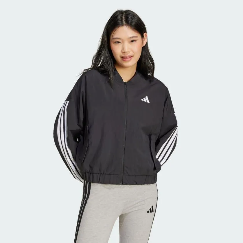 Essentials 3-Stripes Lifestyle Woven Bomber Jacket