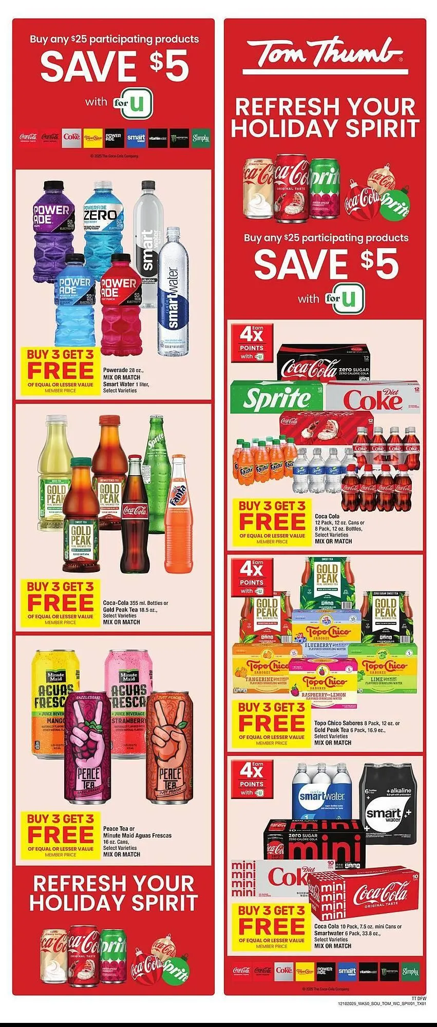 Weekly ad Tom Thumb weekly ad from December 10 to December 16 2025 - Page 1