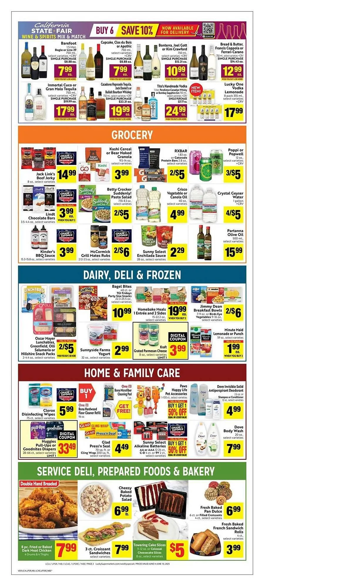Weekly ad Lucky Supermarkets Weekly Ad from June 4 to June 10 2025 - Page 2