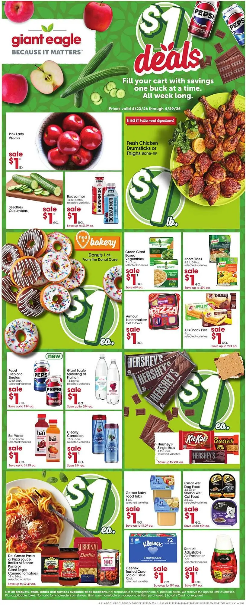 Giant Eagle weekly ad - 1