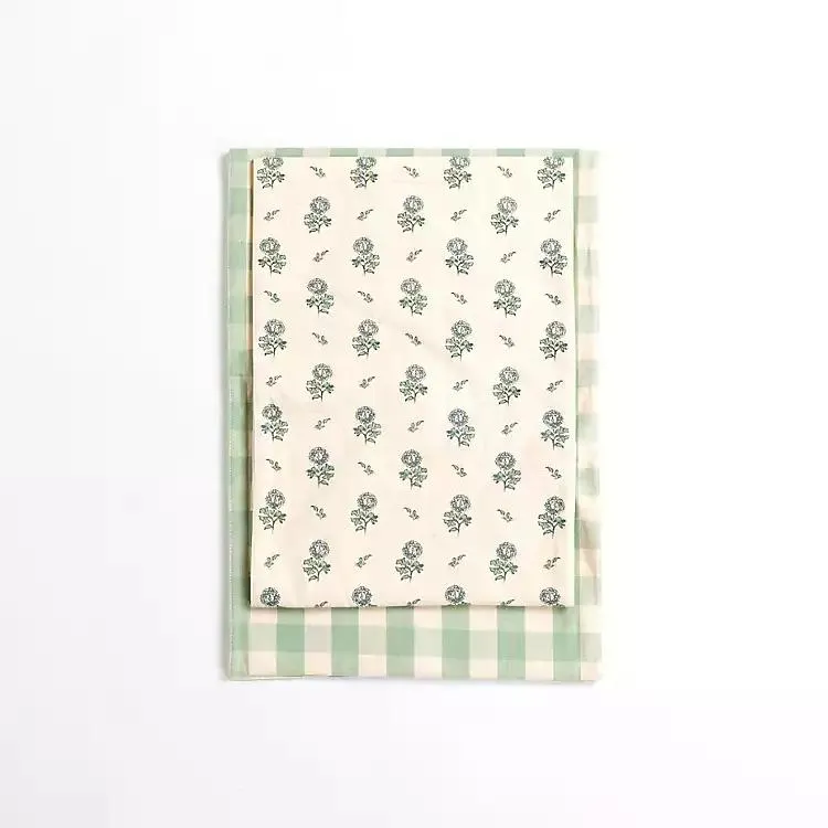 Ellie Sage Layered 2-pc. Table Runner Set