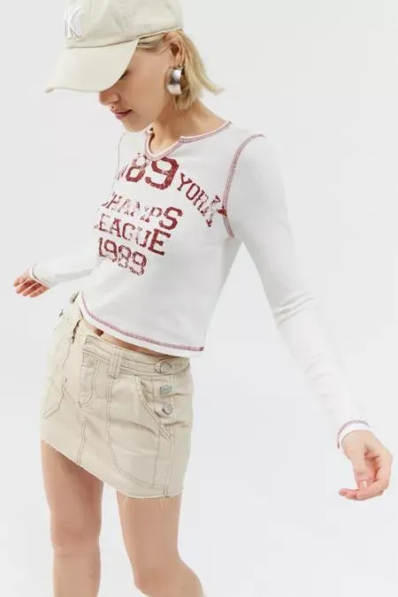 BDG Aiden Utility Micro Mini Skirt