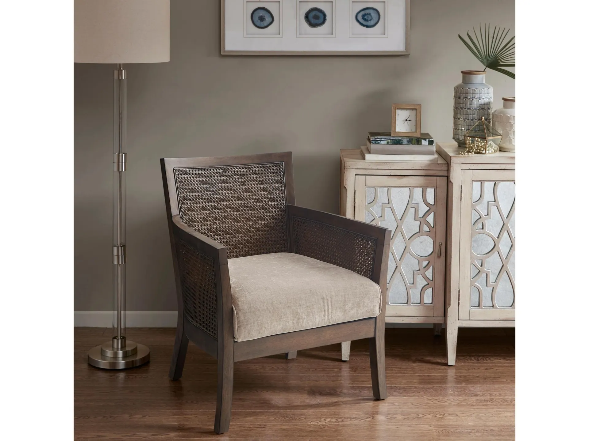 Paulie Cane Armchair