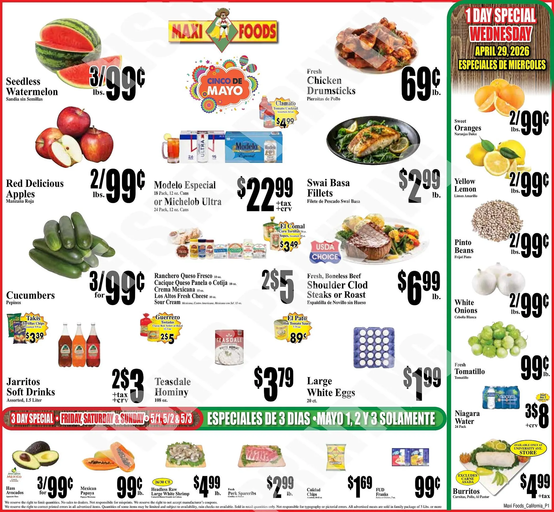Maxi Foods weekly ad - 1