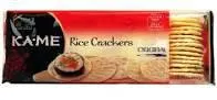 Kame - Rice Crackers Original 3.5 Oz