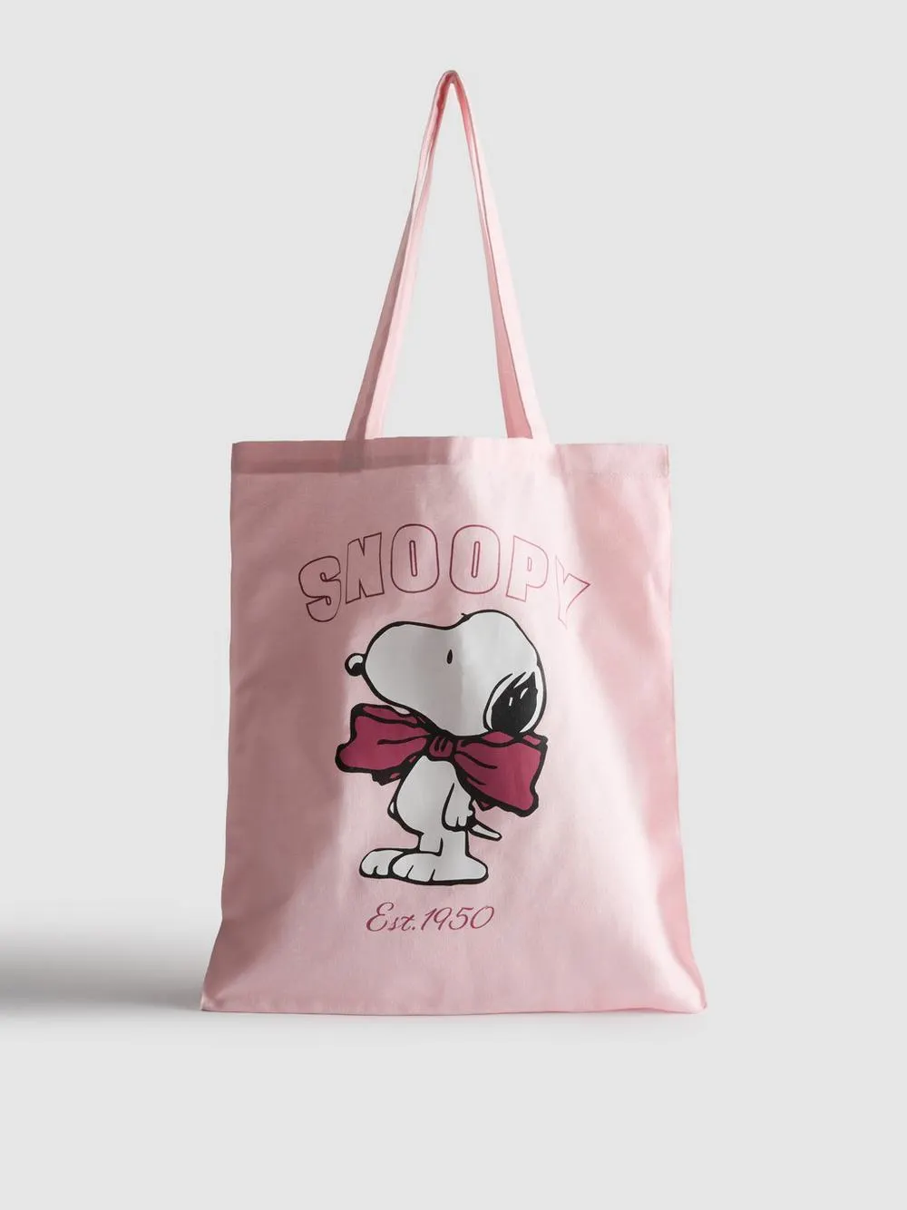 Snoopy Cotton Canvas Tote Bag