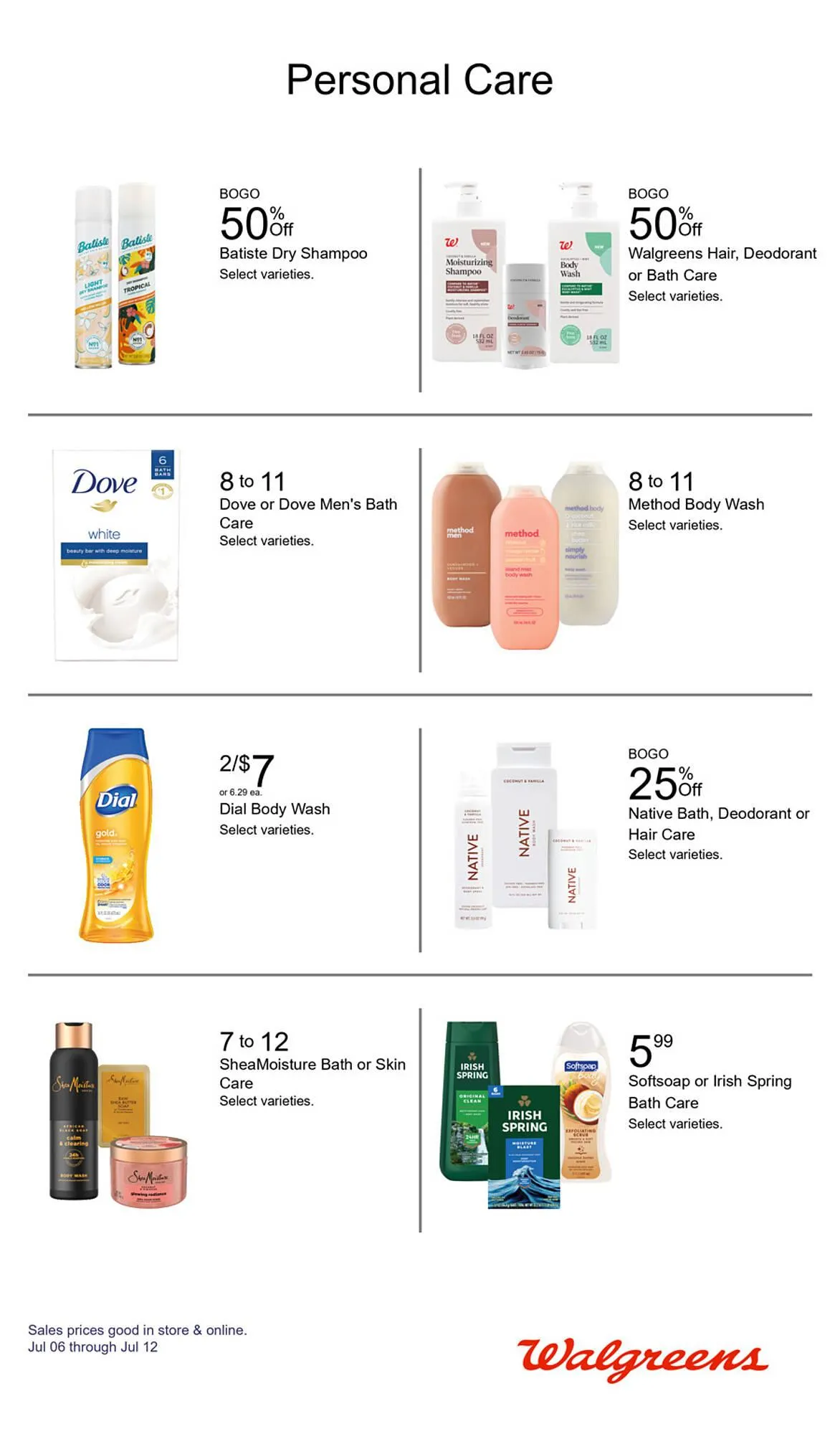 Weekly ad Walgreens Weekly Ad from July 6 to July 12 2025 - Page 23