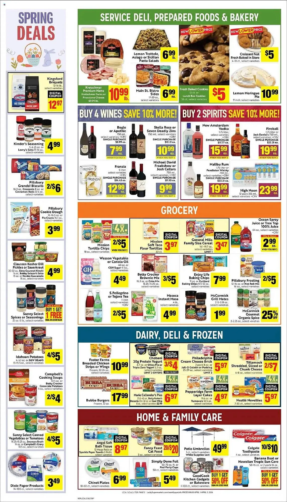 Weekly ad Lucky Supermarkets weekly ad from April 1 to April 7 2026 - Page 2