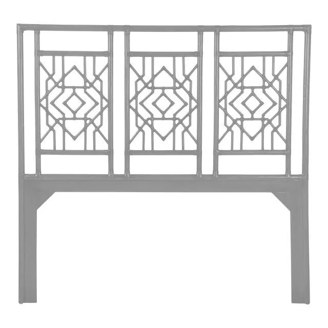 Tulum Headboard Queen - Light Gray