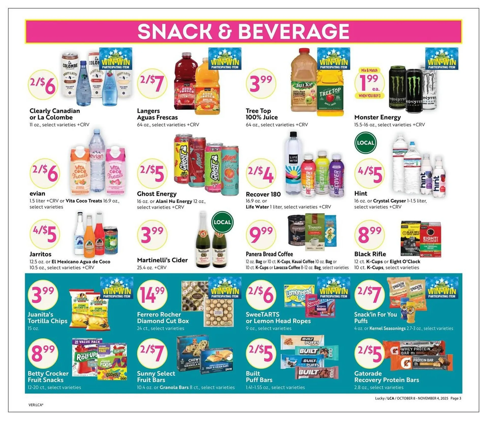 Weekly ad Lucky Supermarkets weekly ad from October 8 to November 4 2025 - Page 3