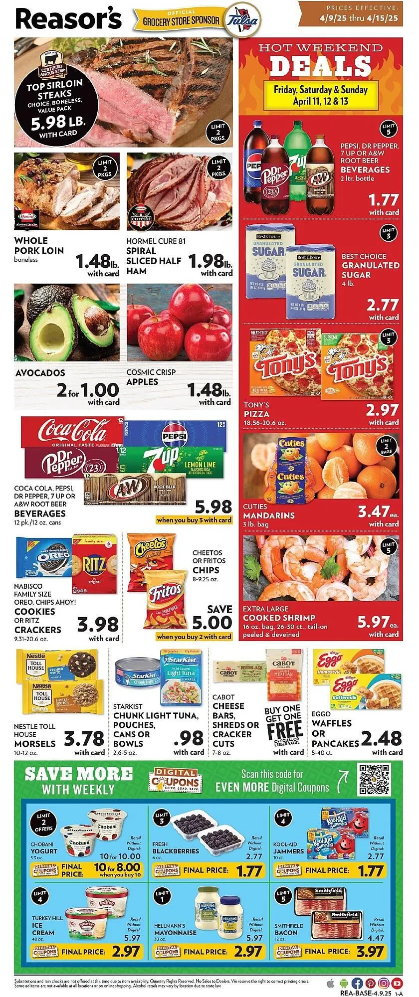 Reasors Weekly Ad - 1