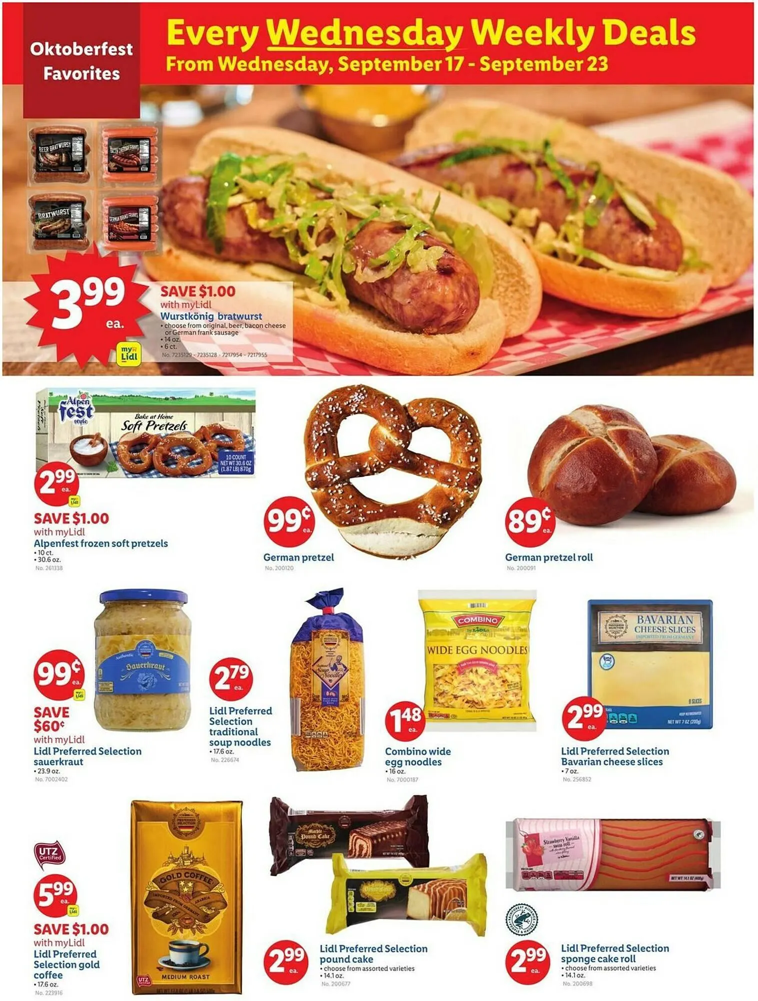 Weekly promotion Lidl weekly ad spanning from September 17 to September 23 2025 - Page 7 for Catalogue 365