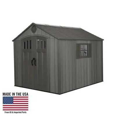 Lifetime 8 Ft. x 10 Ft. Outdoor Storage Shed