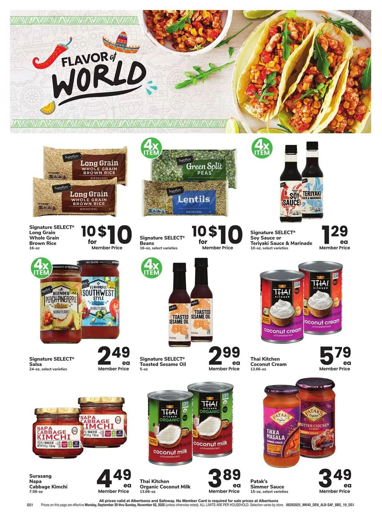 Weekly ad Albertsons weekly ad from September 29 to November 2 2025 - Page 19
