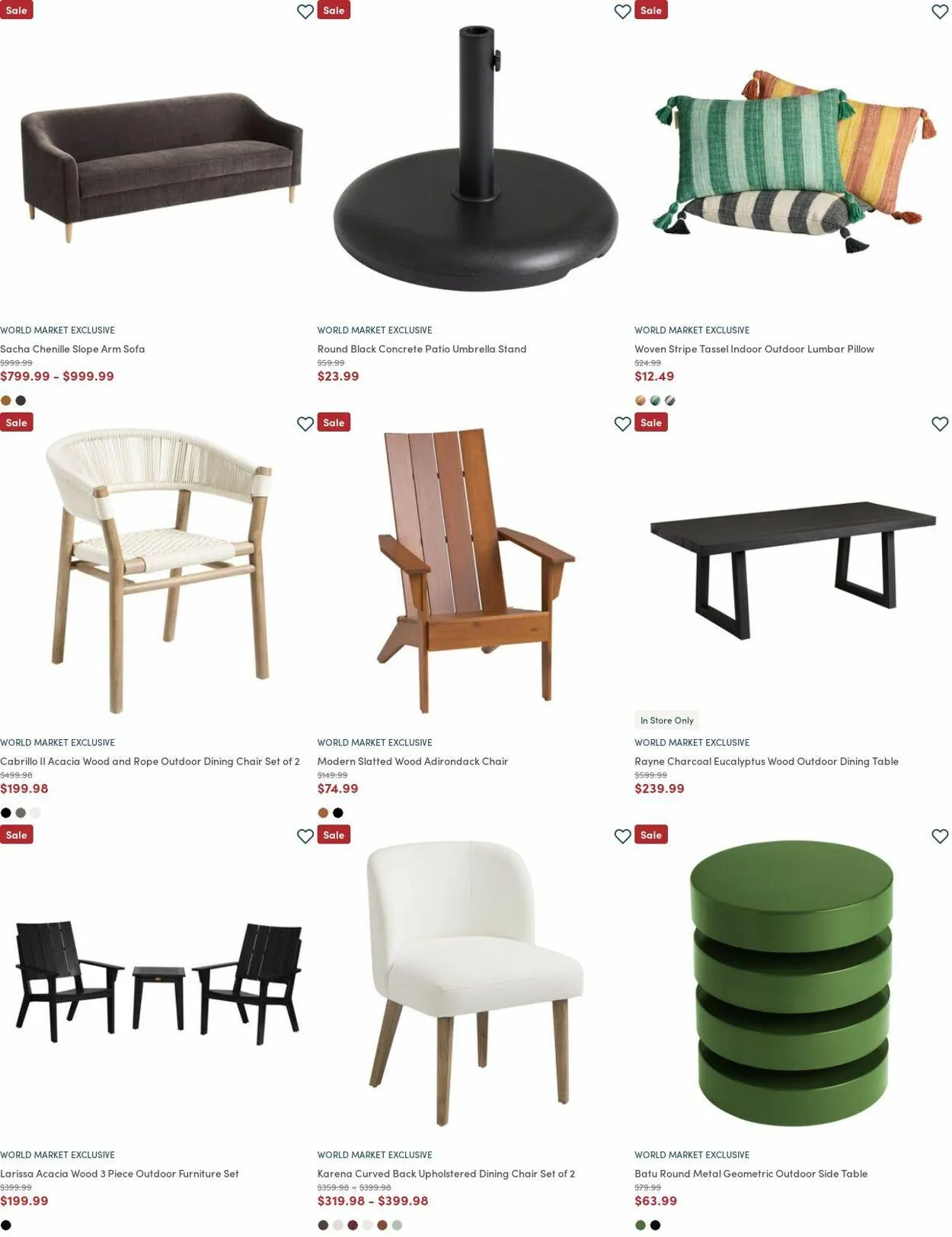 Weekly ad World Market from August 1 to August 31 2025 - Page 5