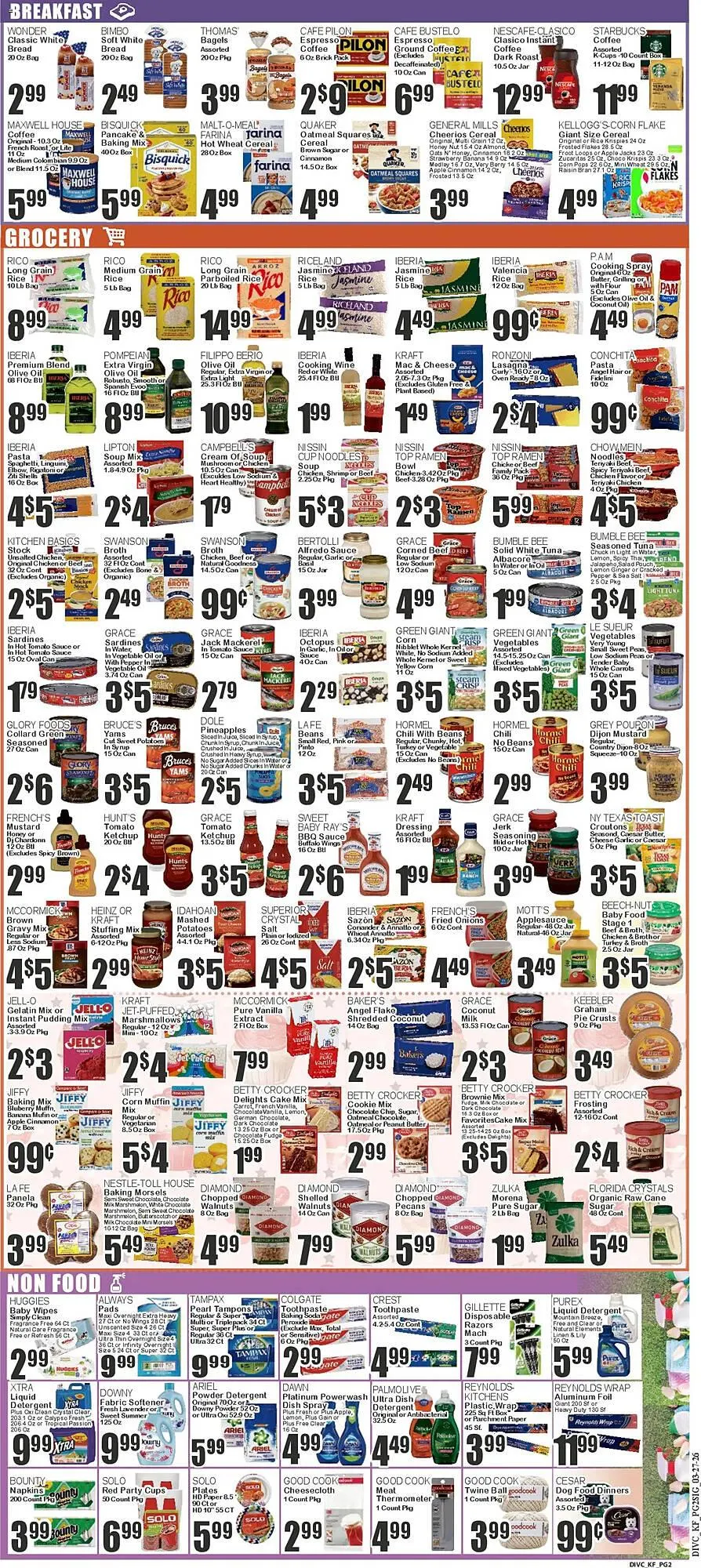 Weekly ad Food Universe circular from March 27 to April 3 2026 - Page 2