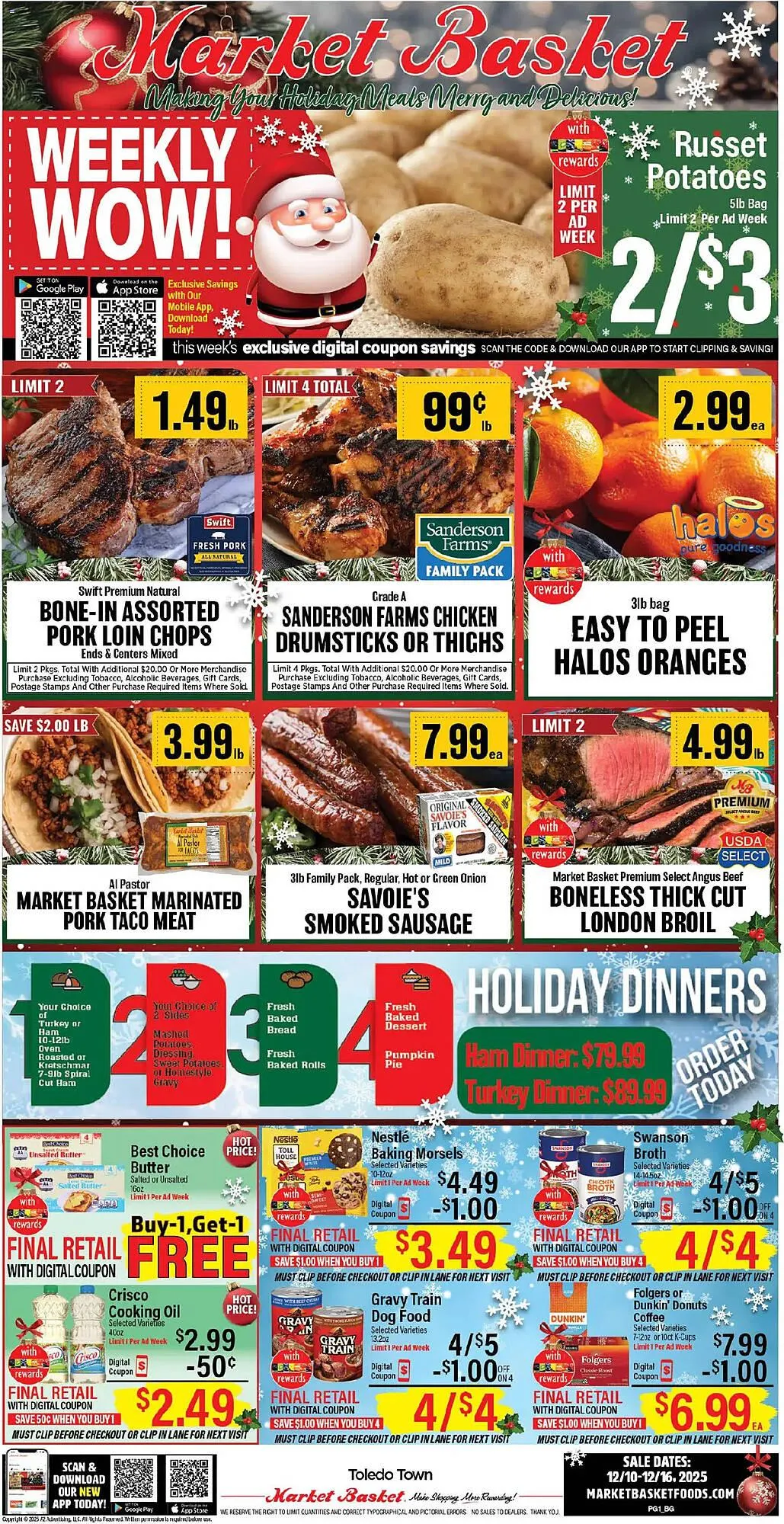 Weekly ad Market Basket weekly ad from December 10 to December 16 2025 - Page 1