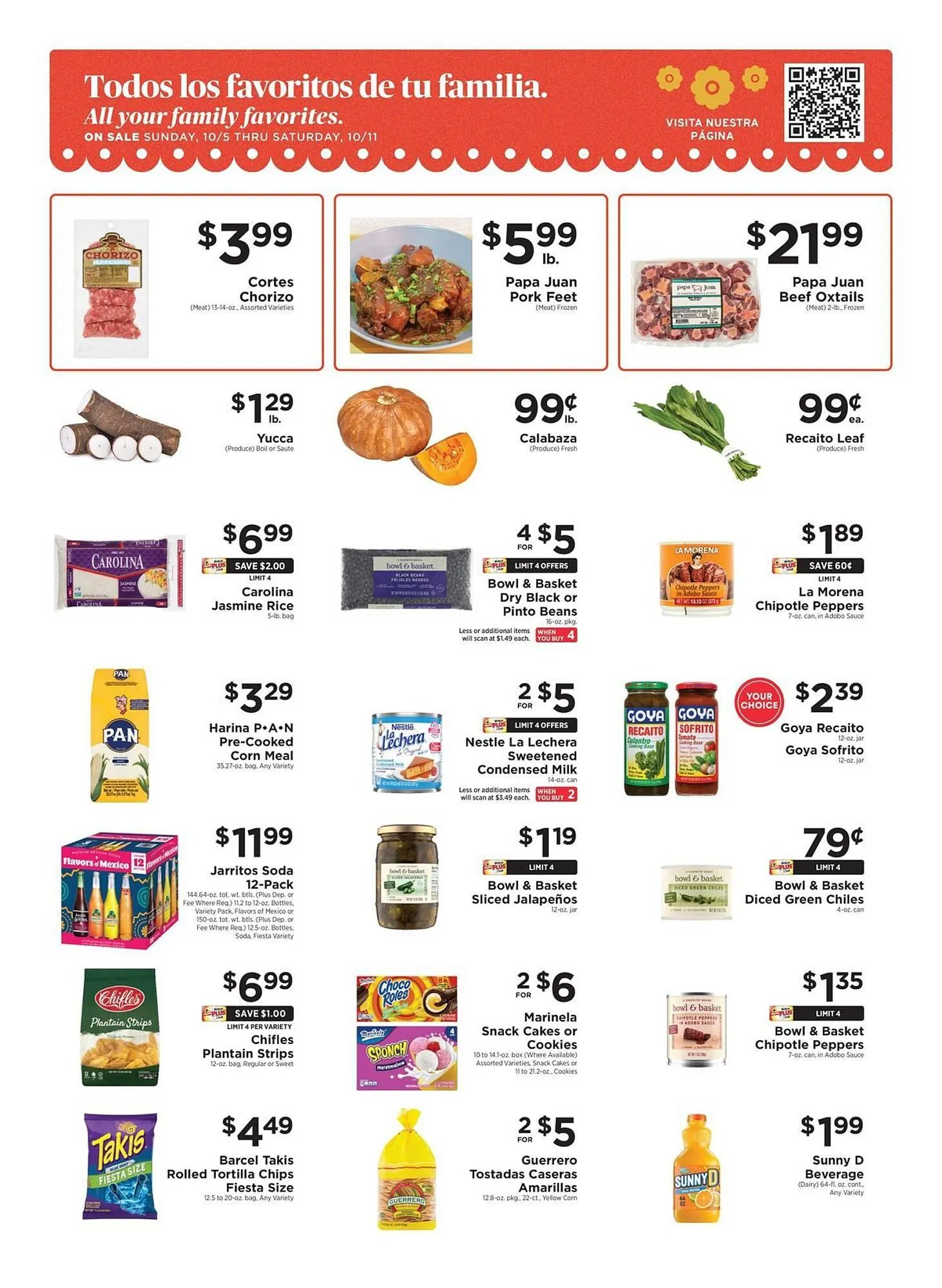 Weekly ad ShopRite flyer from October 5 to October 11 2025 - Page 1