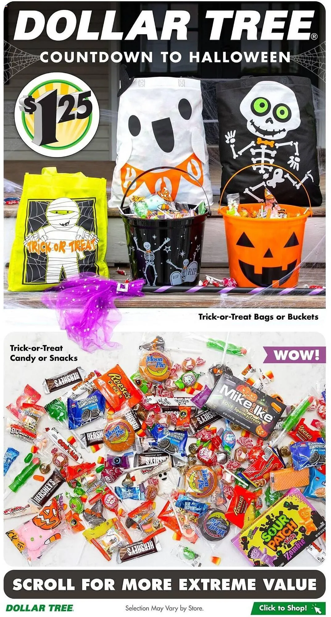 Weekly ad Dollar Tree Weekly Ad from October 13 to October 31 2024 - Page 1