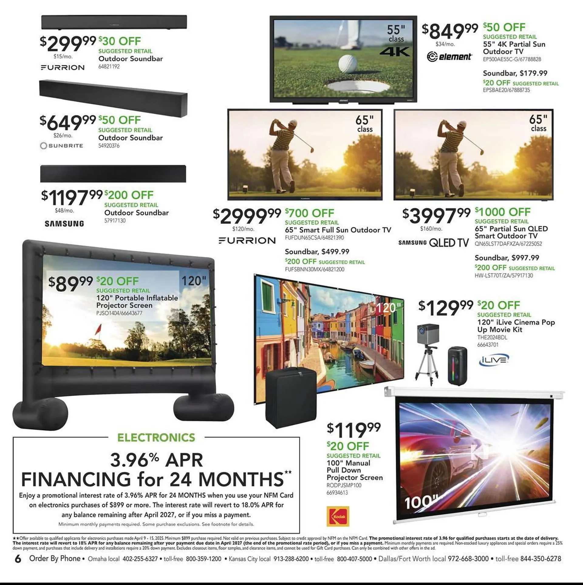 Weekly ad Nebraska Furniture Mart Weekly Ad from April 9 to April 15 2025 - Page 6