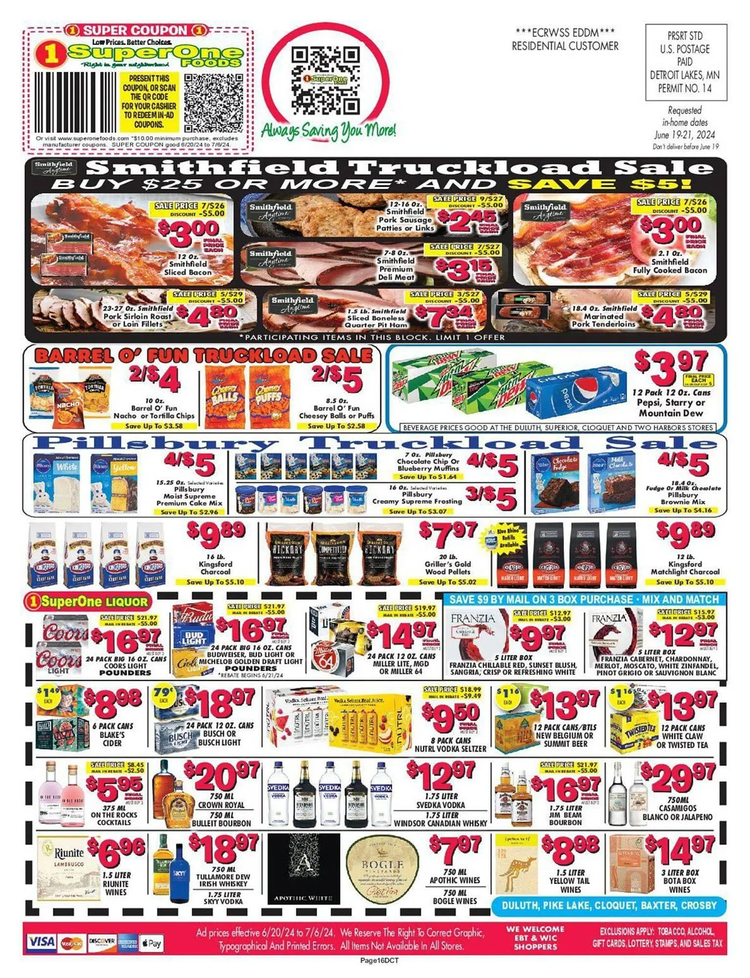 Weekly ad Miners County Market Weekly Ad from June 24 to July 6 2024 - Page 16