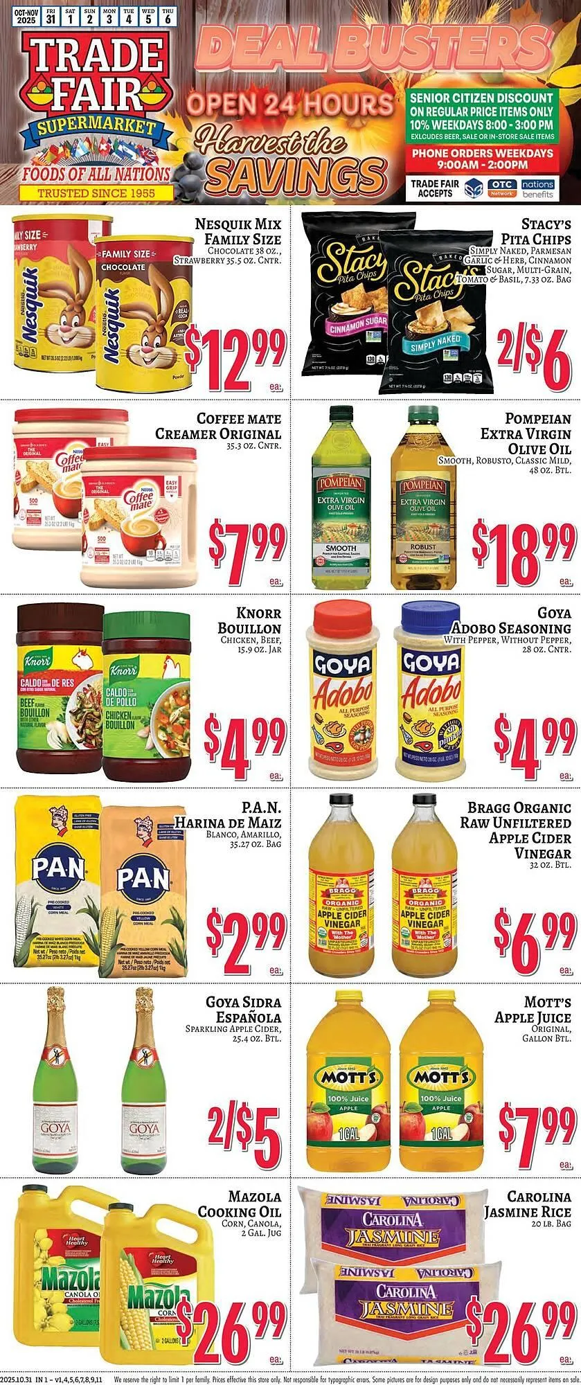 Weekly ad Trade Fair Supermarket weekly ad from October 31 to November 6 2025 - Page 2