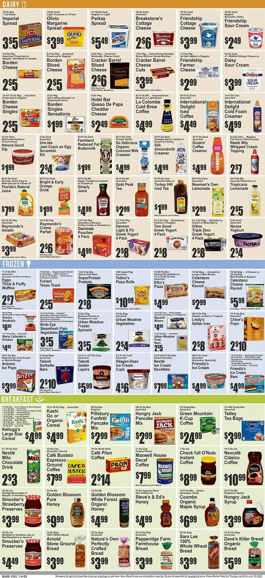 Weekly ad Key Food Weekly Ad from July 4 to July 10 2025 - Page 3