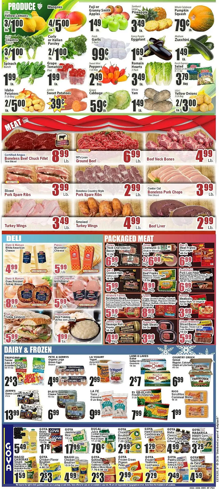 Weekly ad Key Food circular from March 20 to March 26 2026 - Page 4