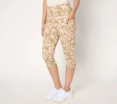 Duo Stretch Active Petite Duo Stretch Skimmer with Ruched Hem