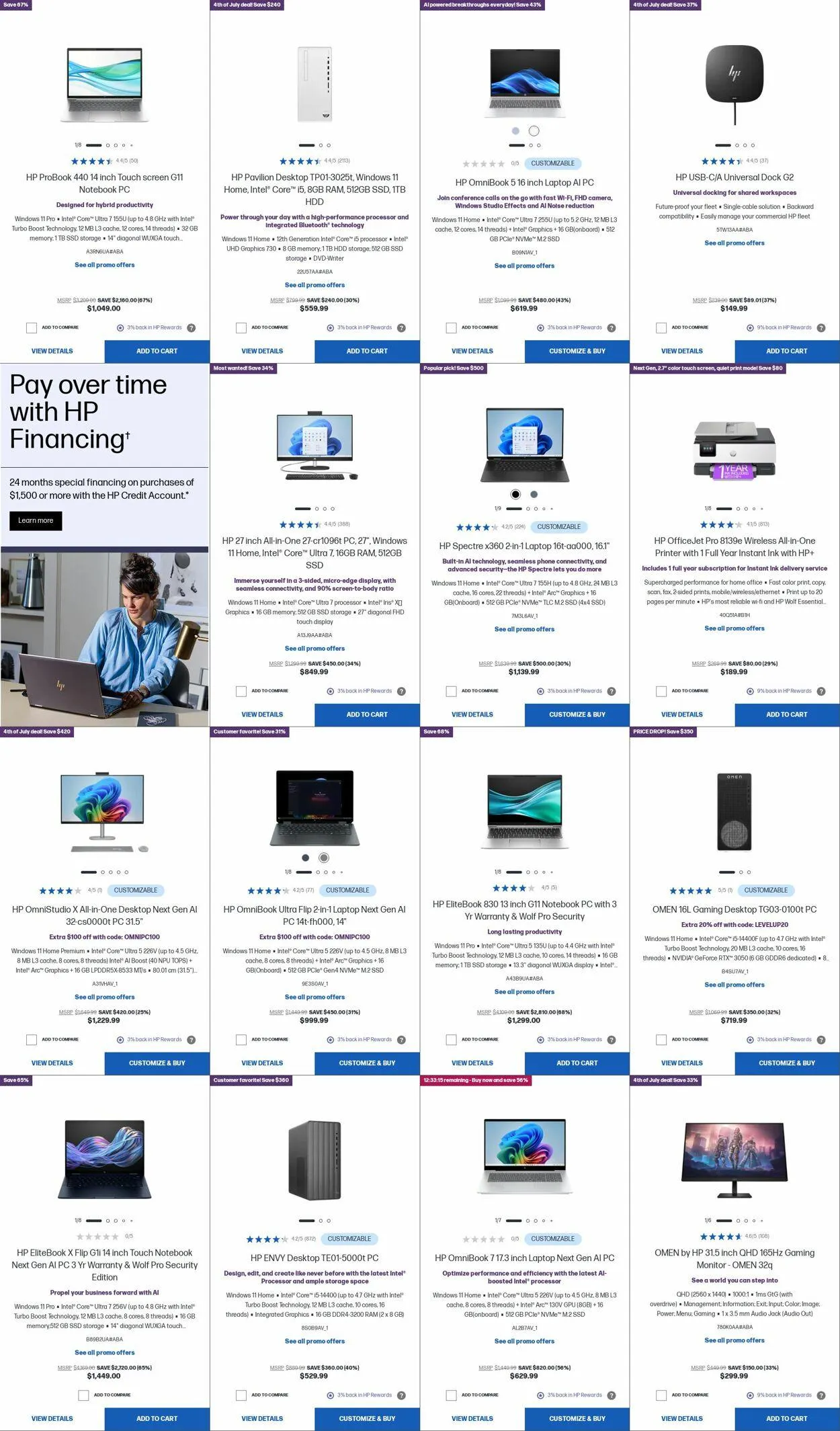 Weekly ad HP from July 1 to July 31 2025 - Page 2