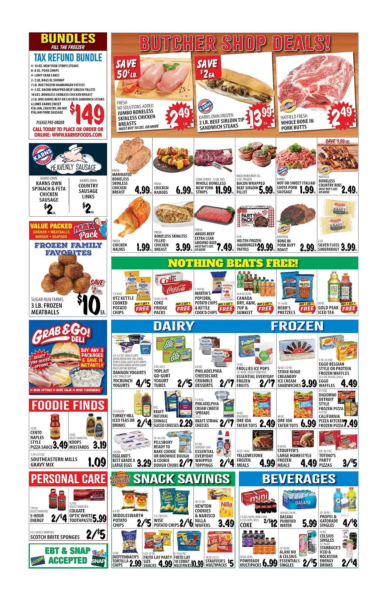 Weekly promotion Karns weekly ad spanning from April 8 to April 13 2026 - Page 3 for Catalogue 365