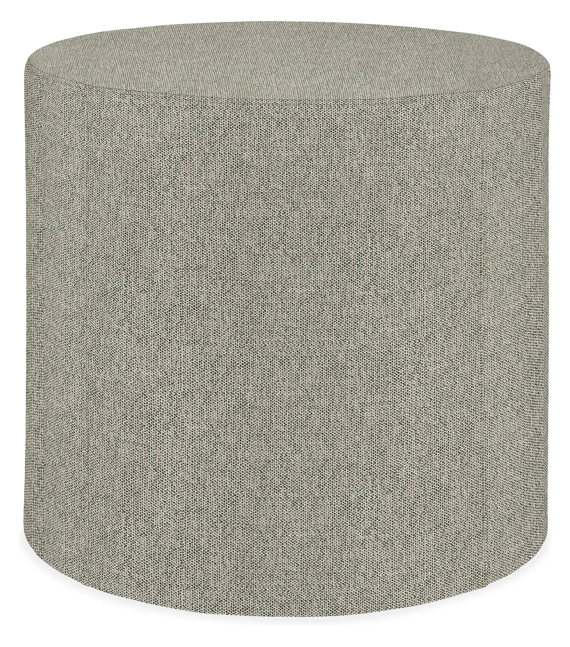 Aero 20 diam 18h Round Ottoman in Tepic Cement