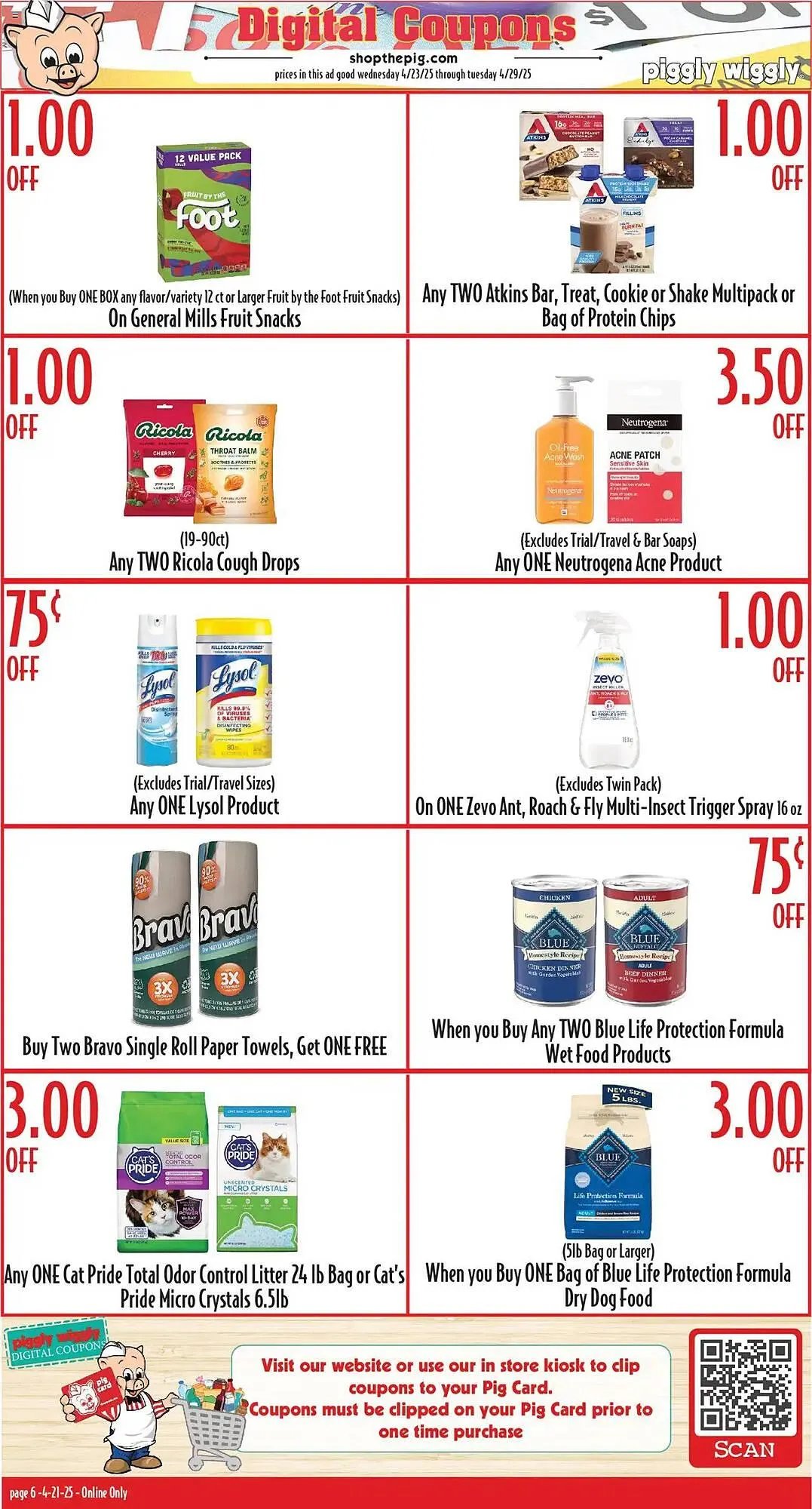 Catálogo de Piggly Wiggly Weekly Ad 23 de abril al 29 de abril 2025 - Página 6