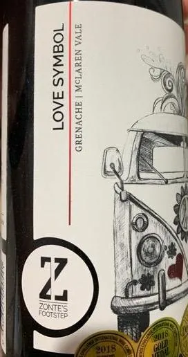 Zonte's Footstep - Love Symbol Grenache 2021