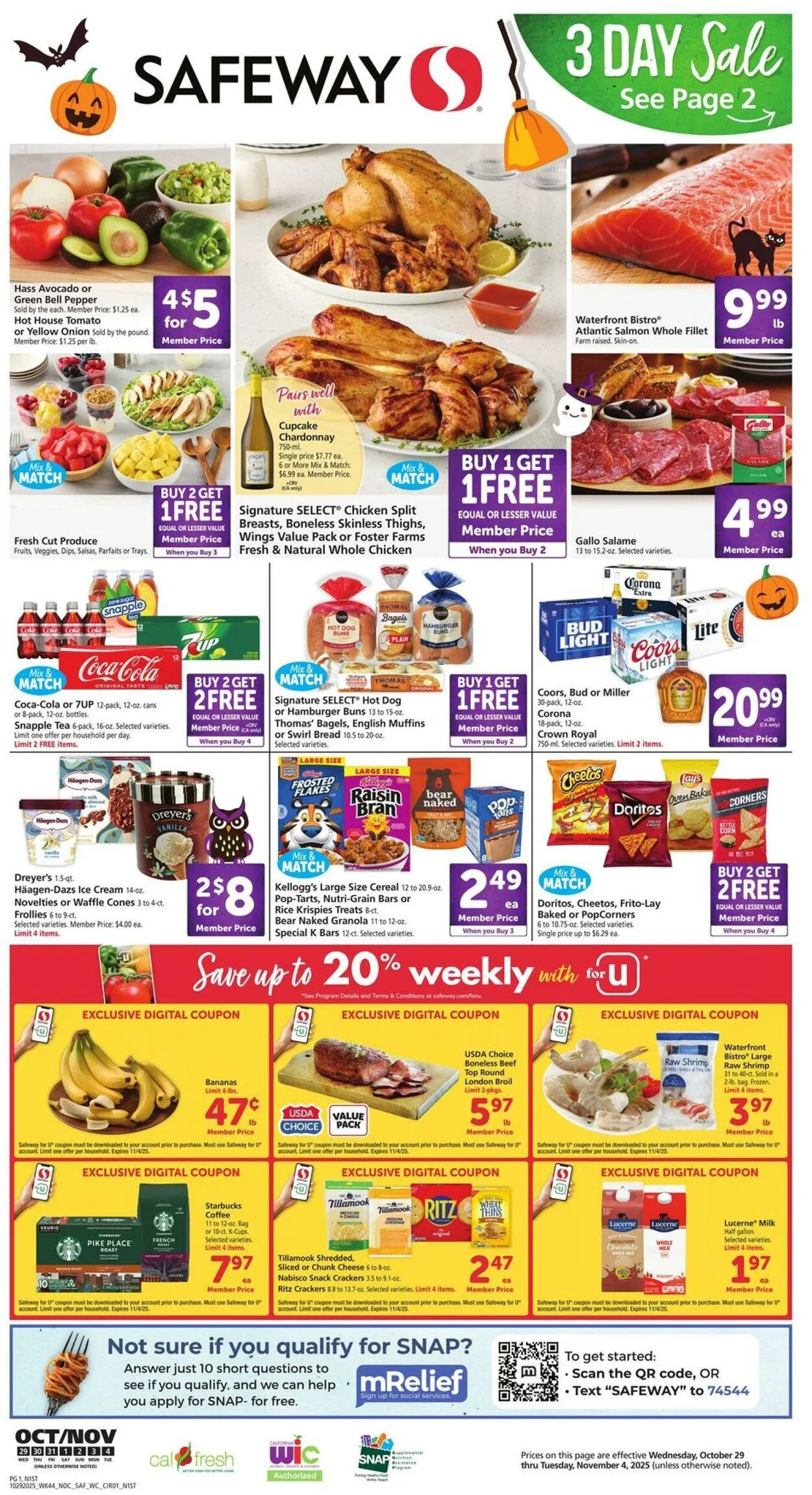 Safeway Current weekly ad - 1