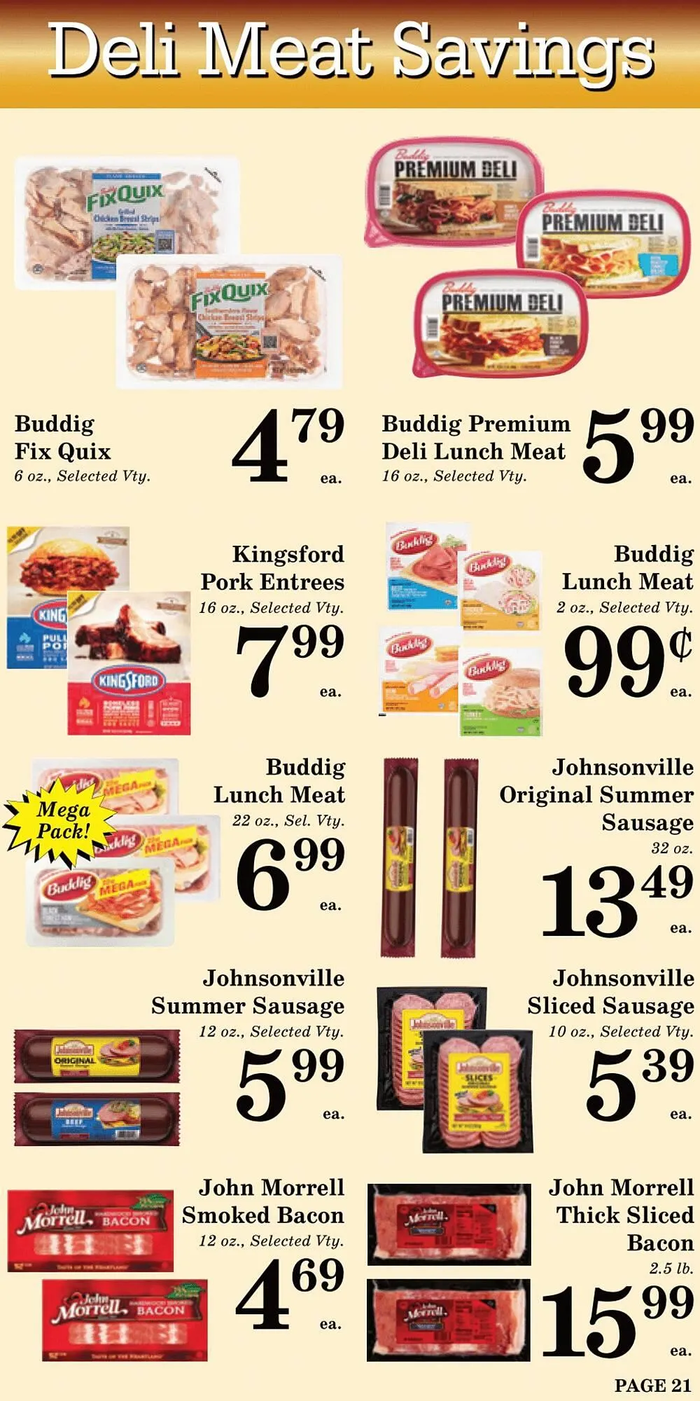 Weekly ad Harvest Foods weekly ad from December 3 to December 30 2025 - Page 22