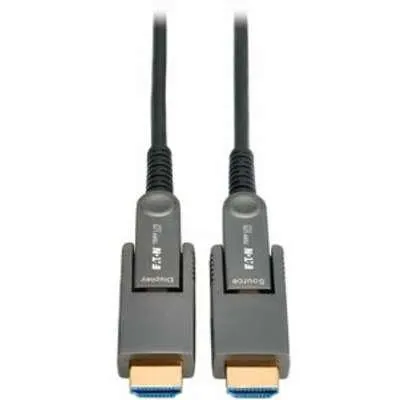 Tripp Lite HDMI Fiber Active Optical Cable Detach Connectors M/M 8K Black 30M