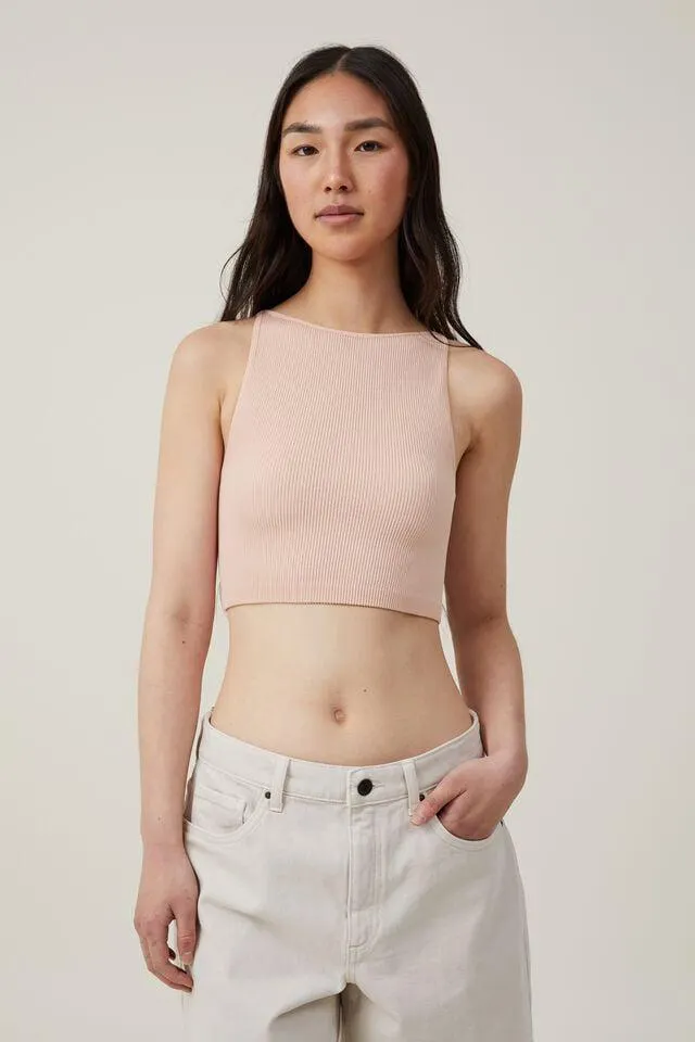 Seamless Benni High Neck Tank