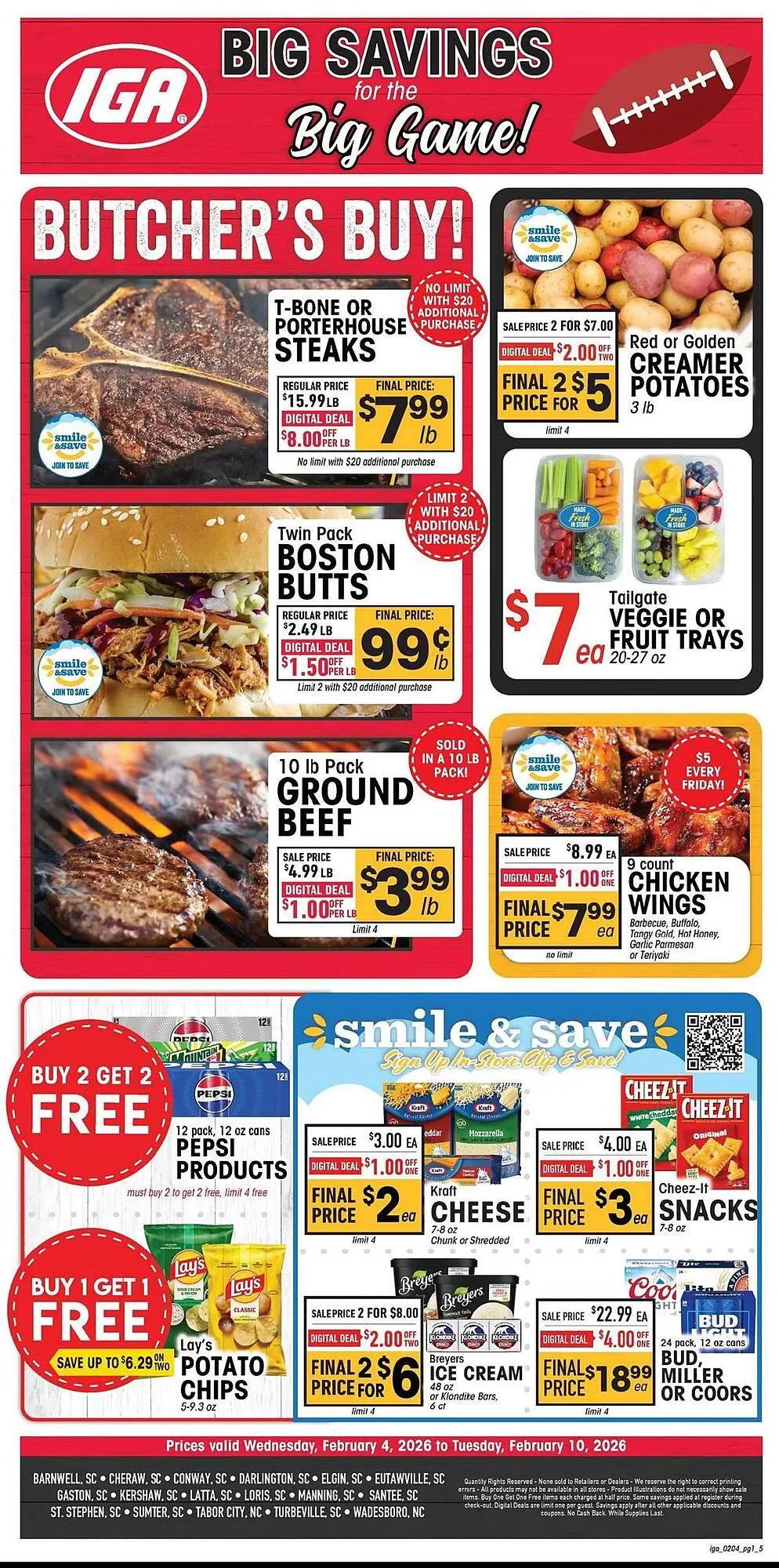 IGA weekly ad - 1