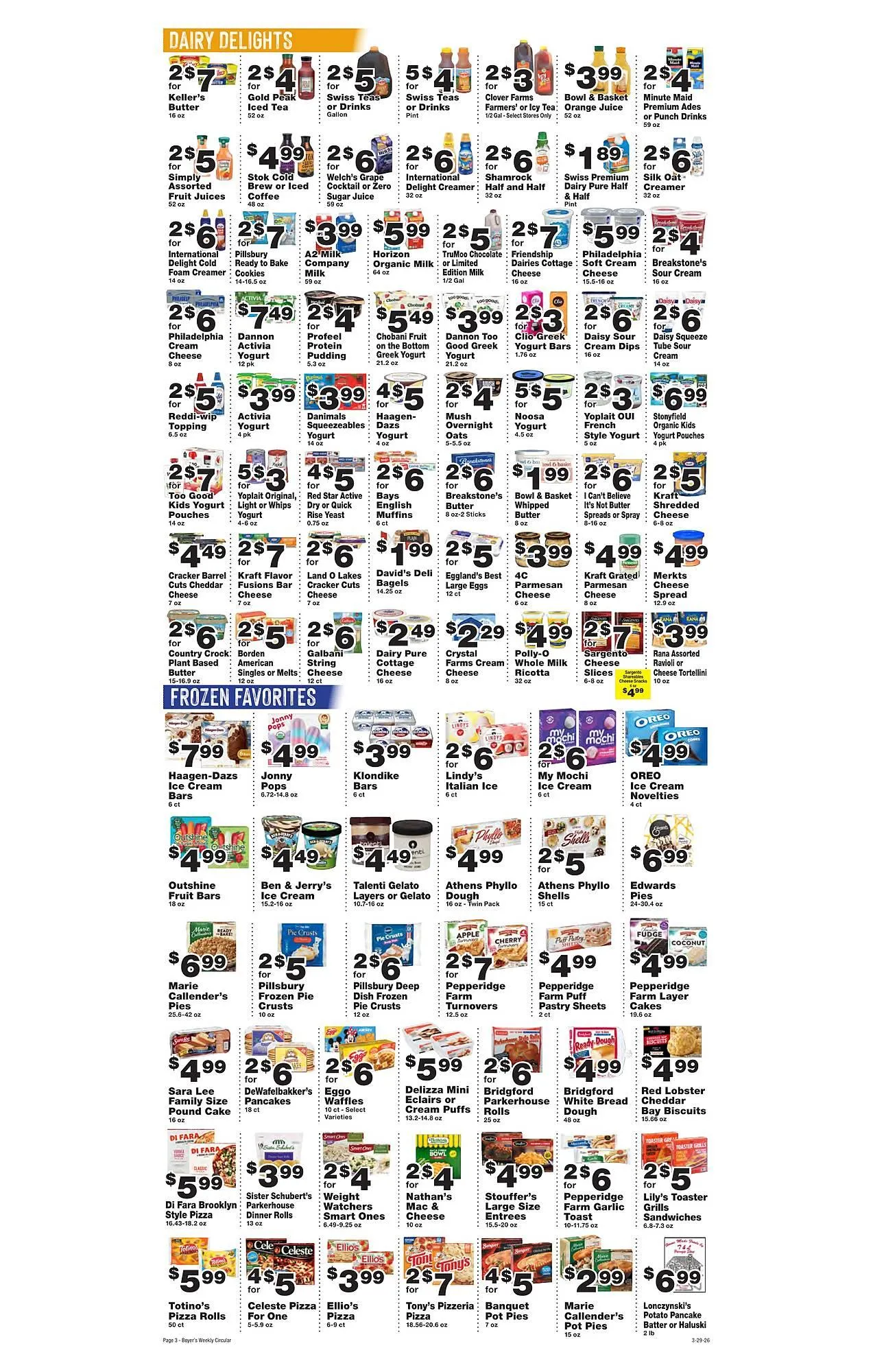 Weekly ad Boyer's Food Markets weekly ad from April 2 to April 4 2026 - Page 3
