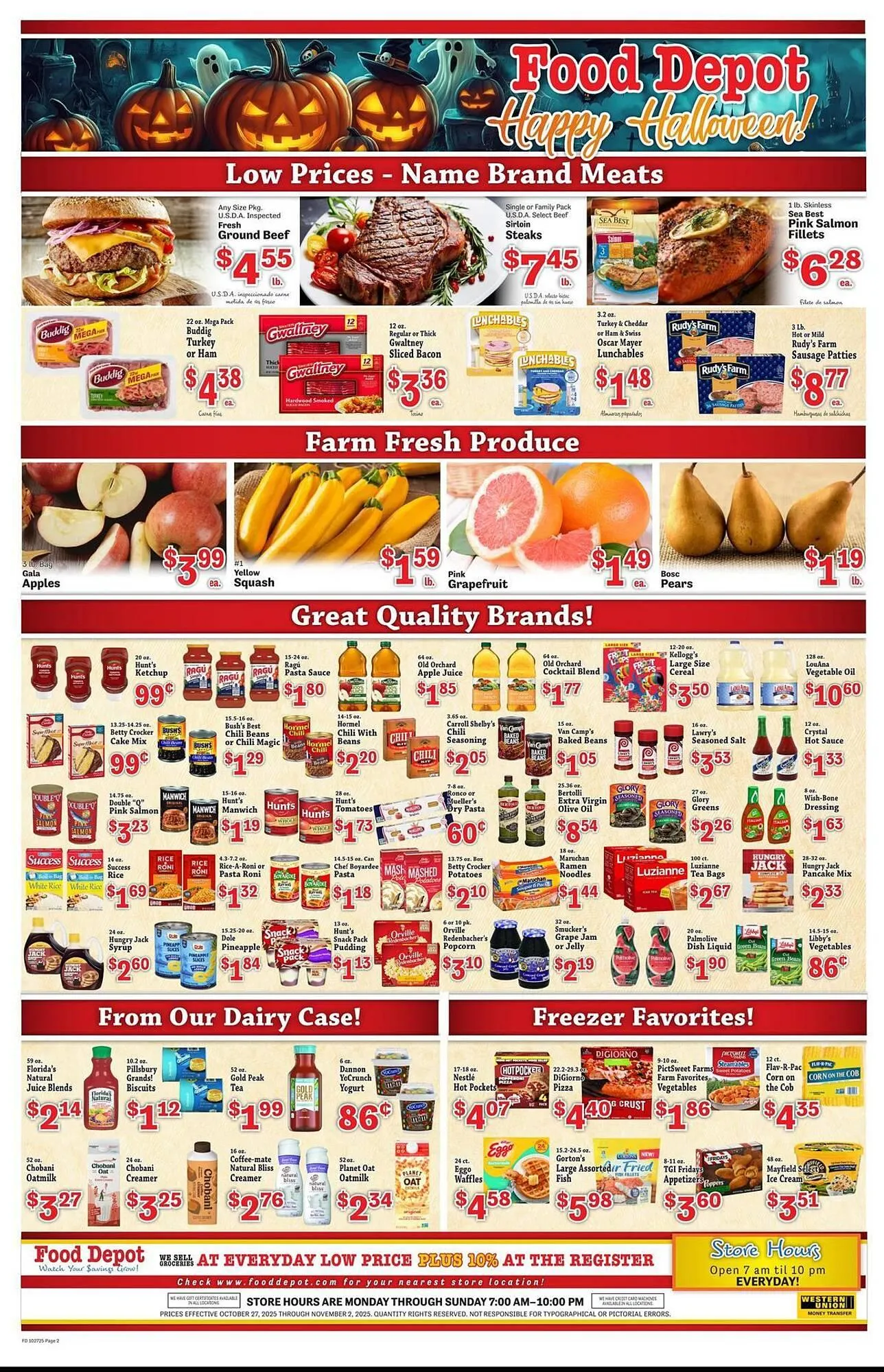 Weekly ad Food Depot weekly ad from October 27 to November 2 2025 - Page 2