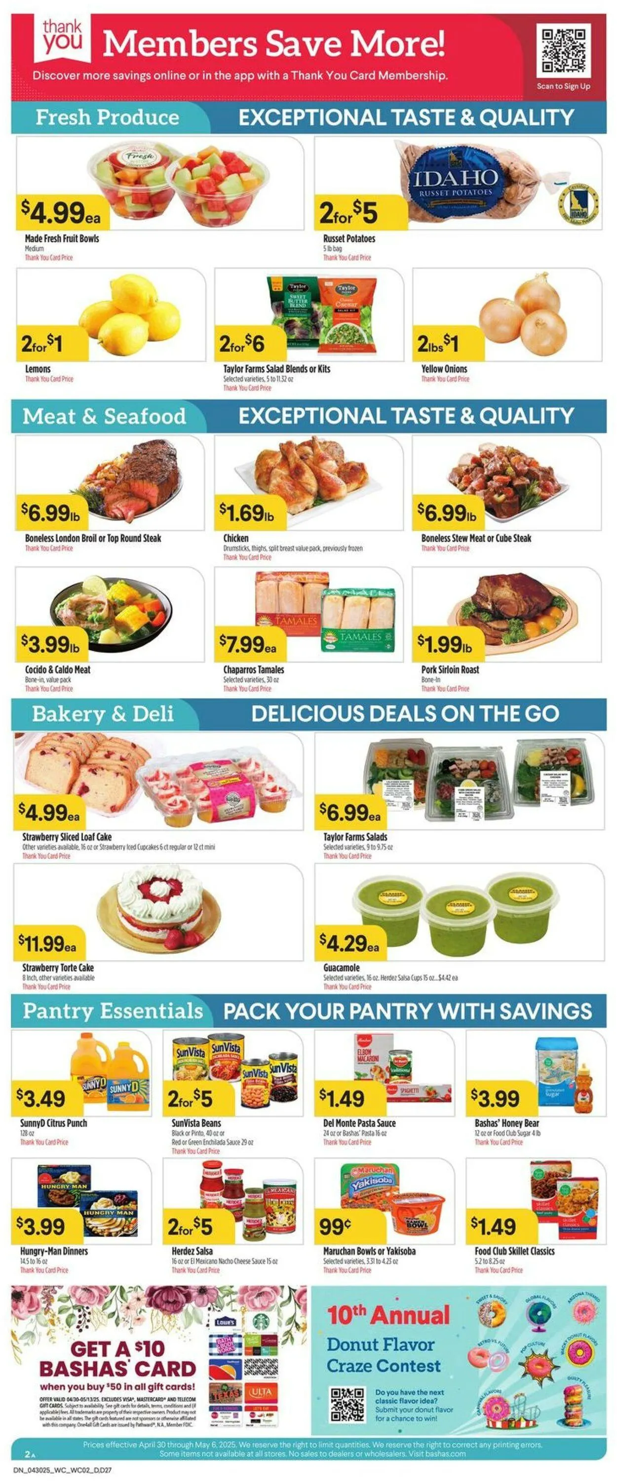 Weekly ad Bashas Current weekly ad from April 30 to May 6 2025 - Page 2