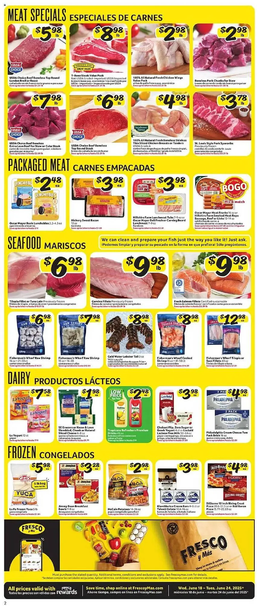 Weekly ad Fresco y Más Weekly Ad from June 18 to June 25 2025 - Page 2