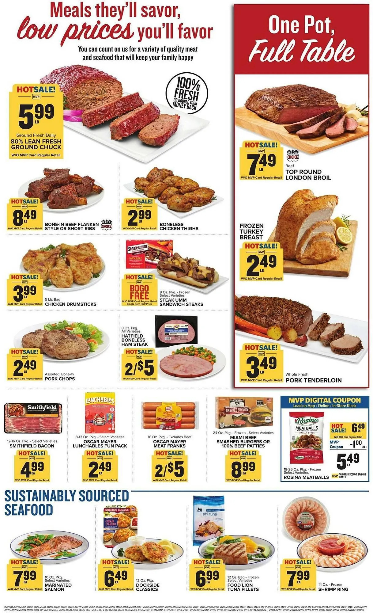 Weekly promotion Food Lion weekly ad spanning from October 8 to October 14 2025 - Page 3 for Catalogue 365
