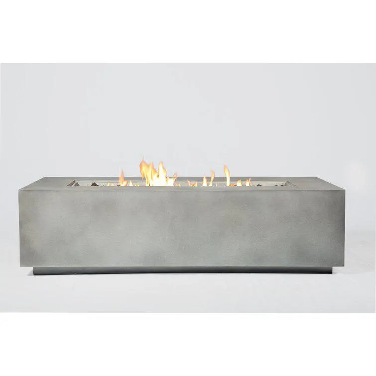 Rashid Rectangle Fire Pit Table