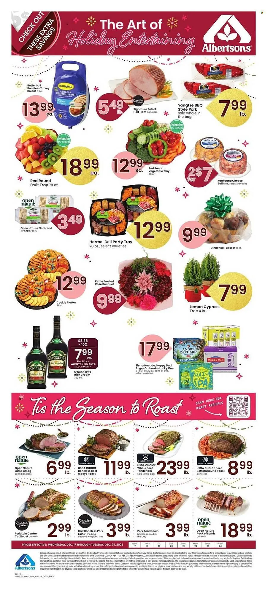 Weekly ad Albertsons weekly ad from December 17 to December 24 2025 - Page 1