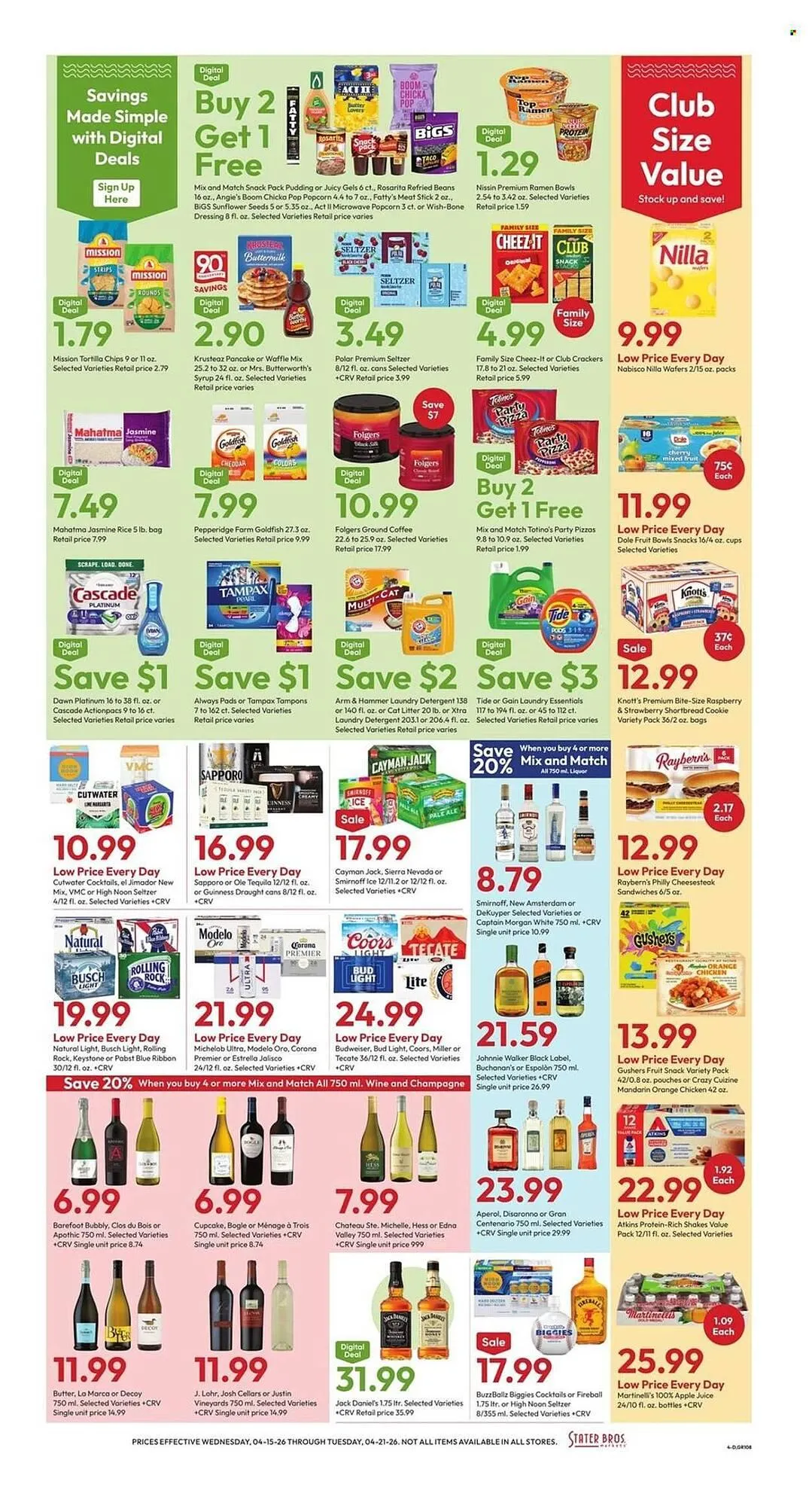 Weekly ad Stater Bros weekly ad from April 15 to April 21 2026 - Page 4